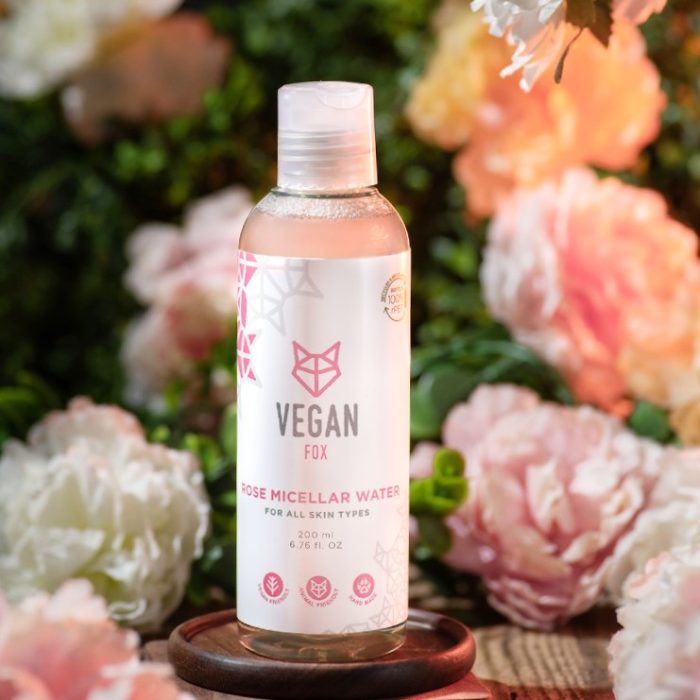 Vegan Fox Rožu Micelārais ūdens