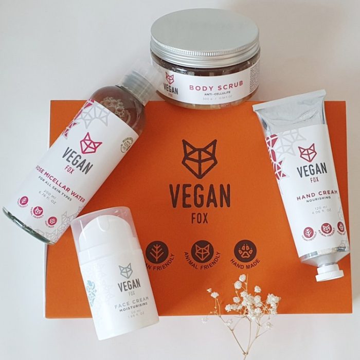 Vegan Fox kosmetikas produktu Dāvanu kaste