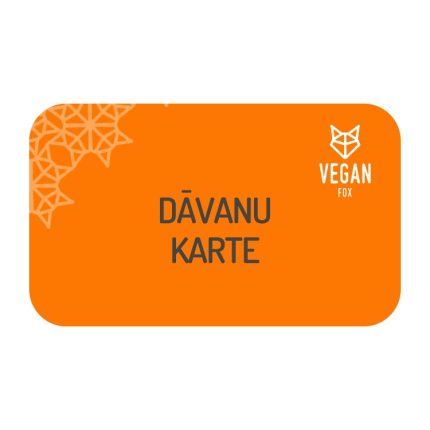 Vegan Fox produktu DĀVANU KARTE