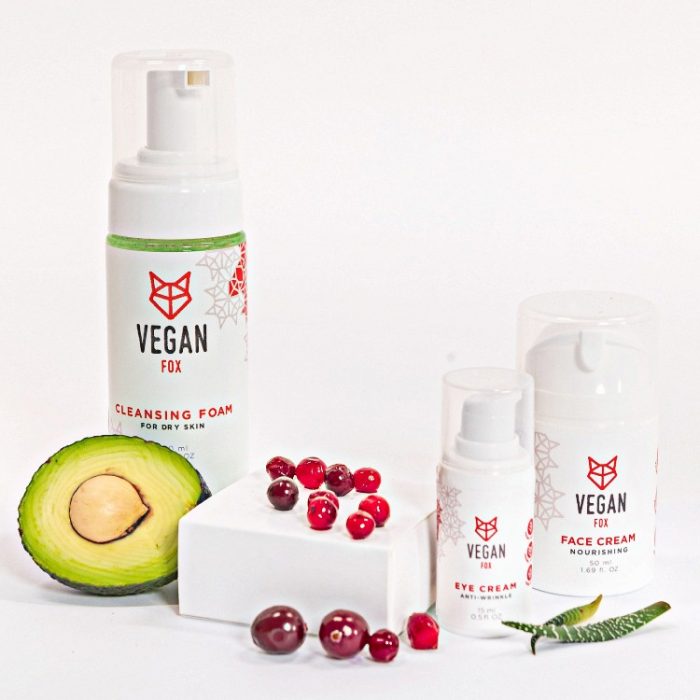 Vegan Fox face care bundle 3 steps